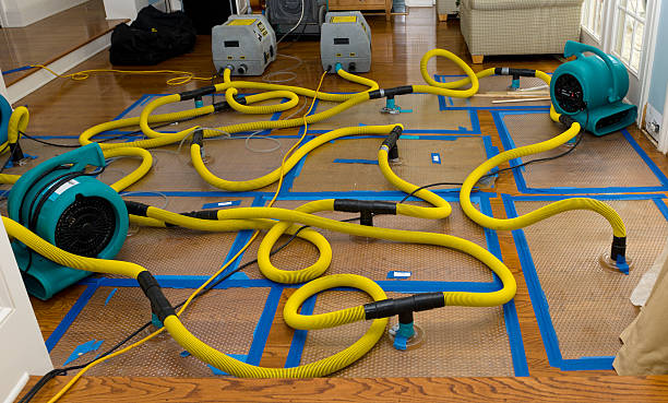 Professional Emergency Water Removal technician working in O'Neals, CA